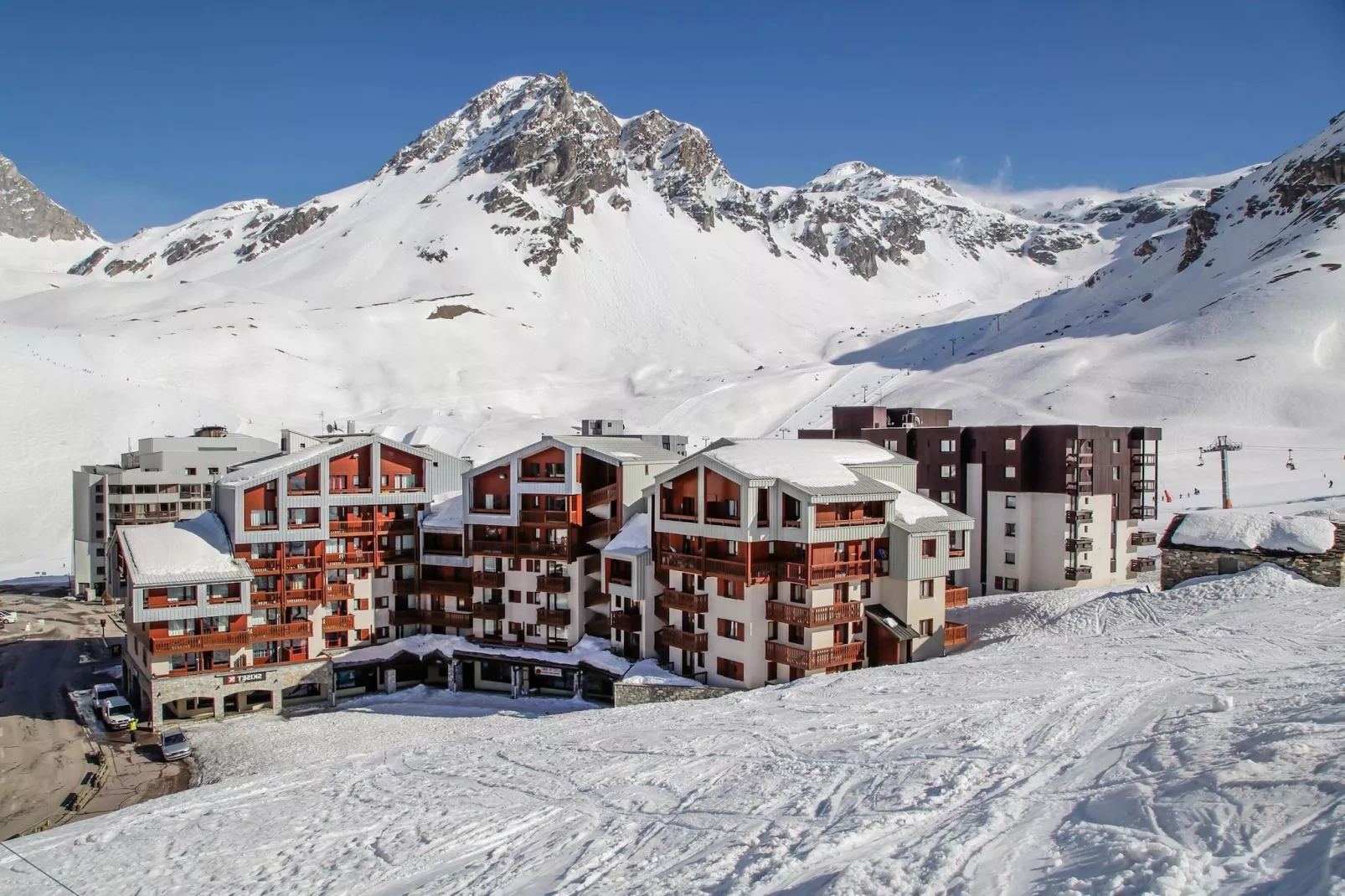 Le Hameau du Borsat 1-Uitzicht winter