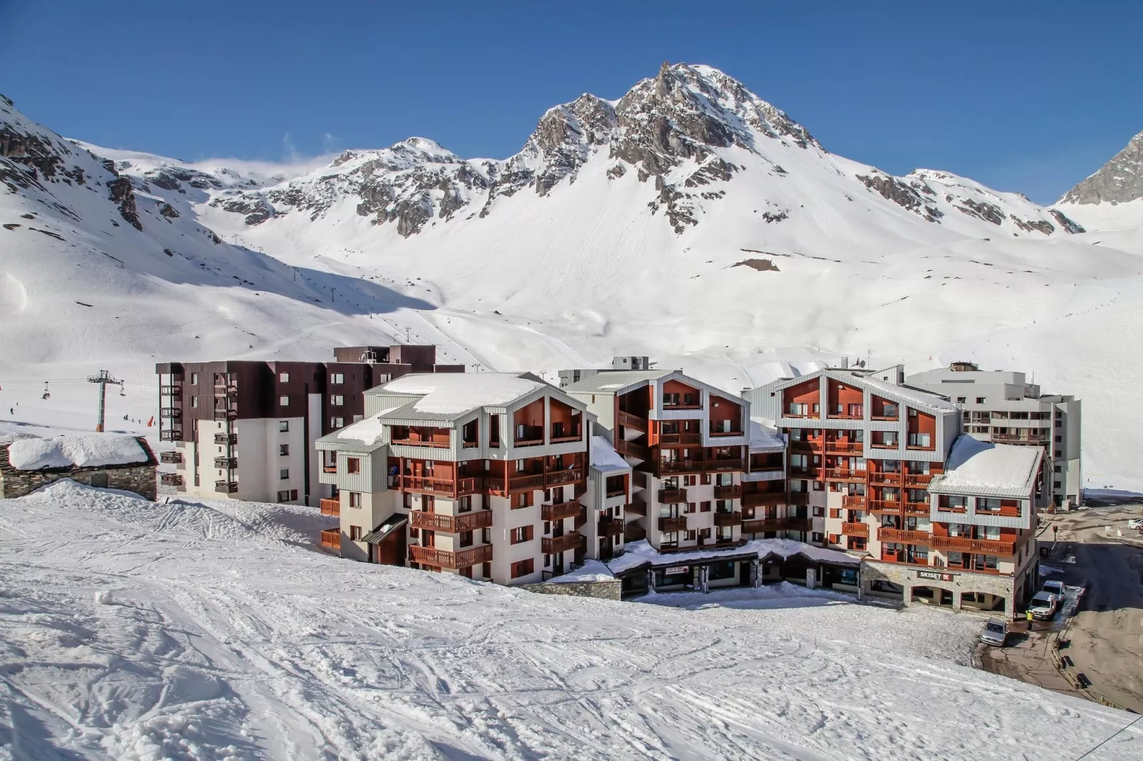 Le Hameau du Borsat 1-Uitzicht winter