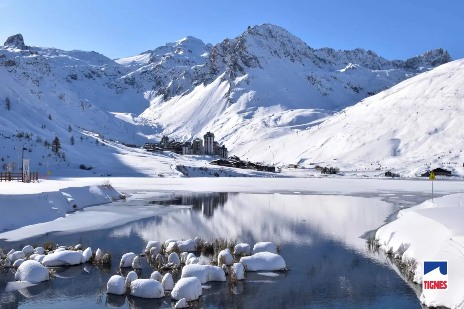 Le Hameau du Borsat 1-Gebied winter 5km