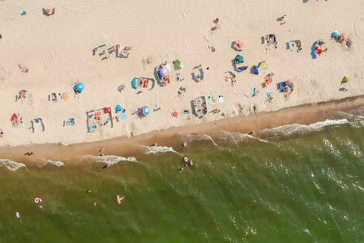 Piętrowe domki wakacyjne Mielno-Gebieden zomer 1km