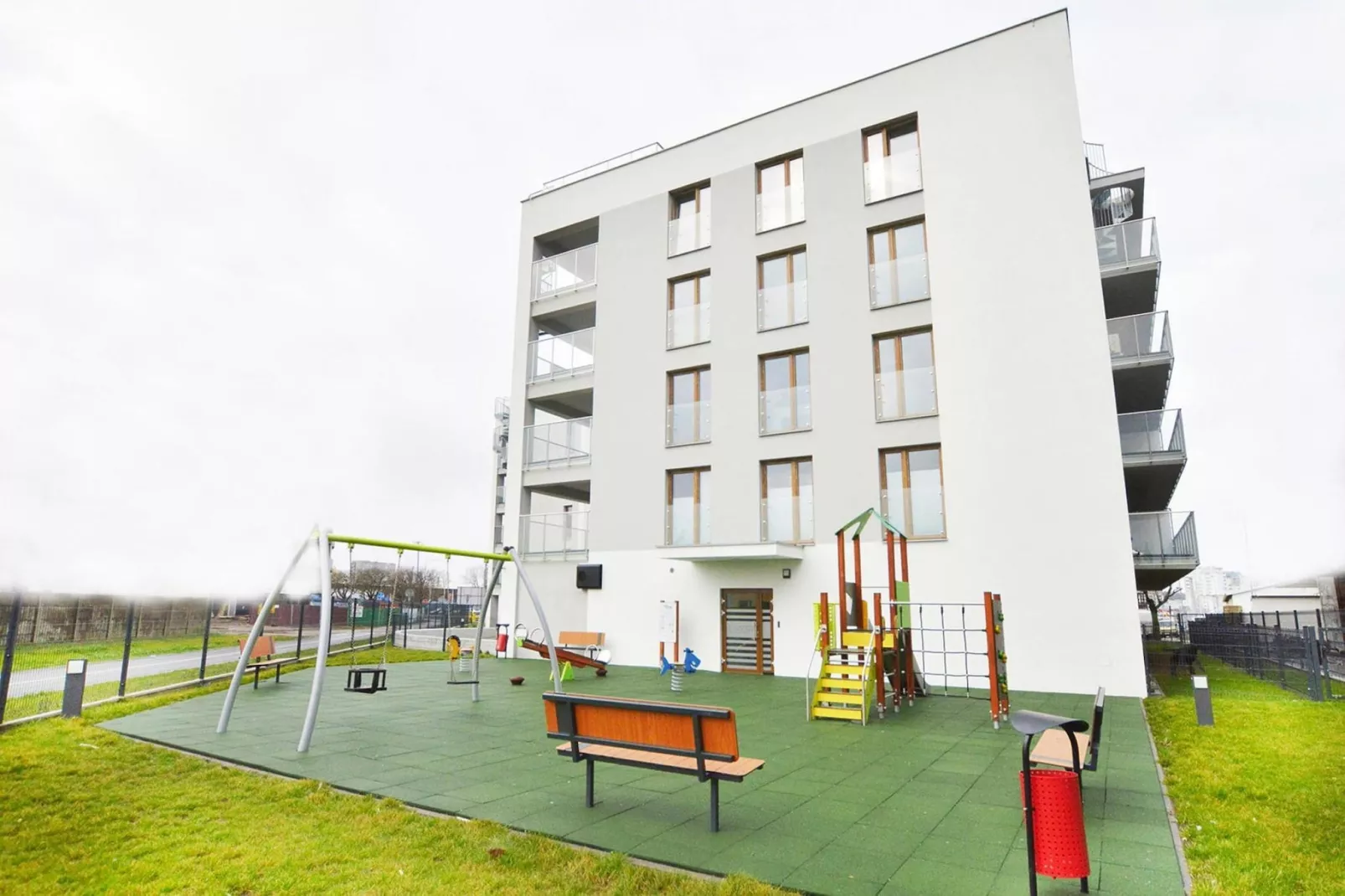 Apartamenty na parterze przy Bałtyckiej w Kołobrzegu-Parkfaciliteiten