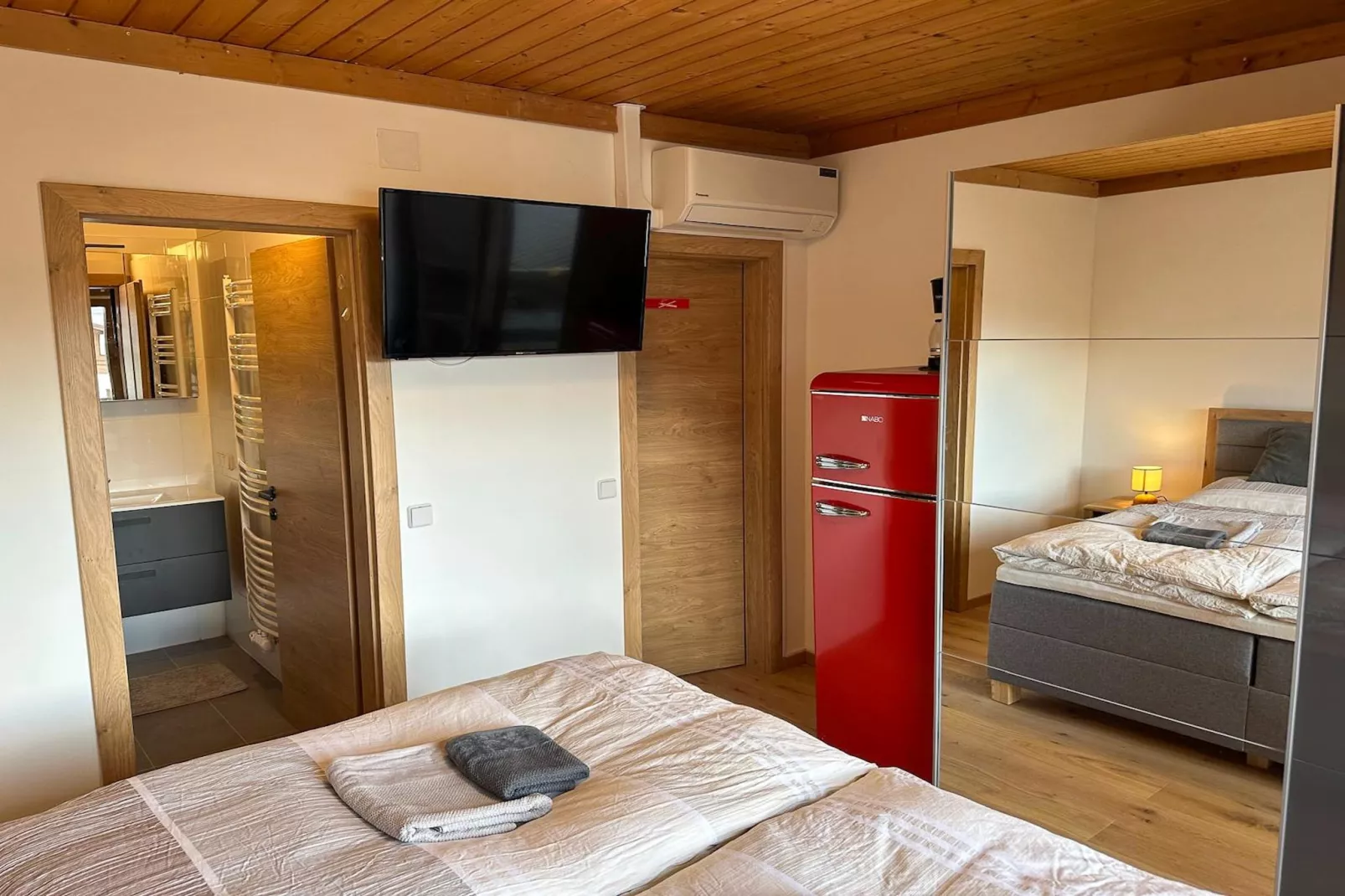 Doppelzimmer in Saalfelden-Pinzgau-Slaapkamer