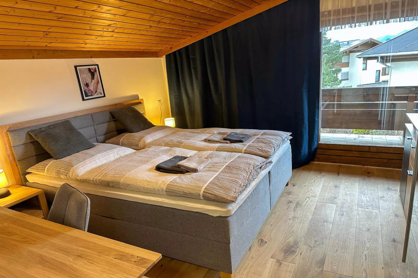 Doppelzimmer in Saalfelden-Pinzgau-Slaapkamer