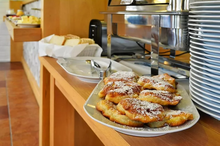 Piętrowe domki wakacyjne dla 5 osób w Bobolinie-Keuken