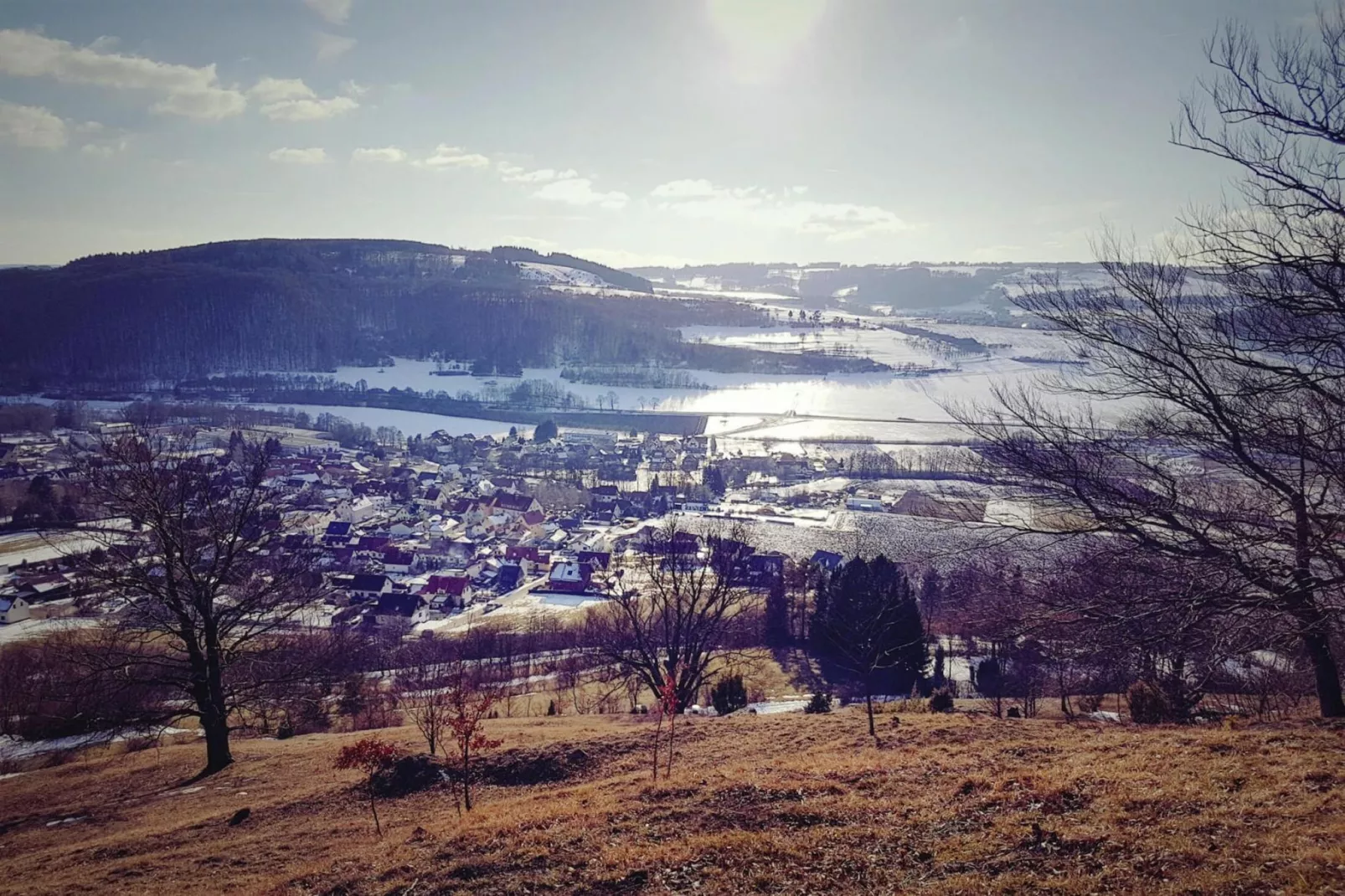 Umpfenblick-Gebieden zomer 5km