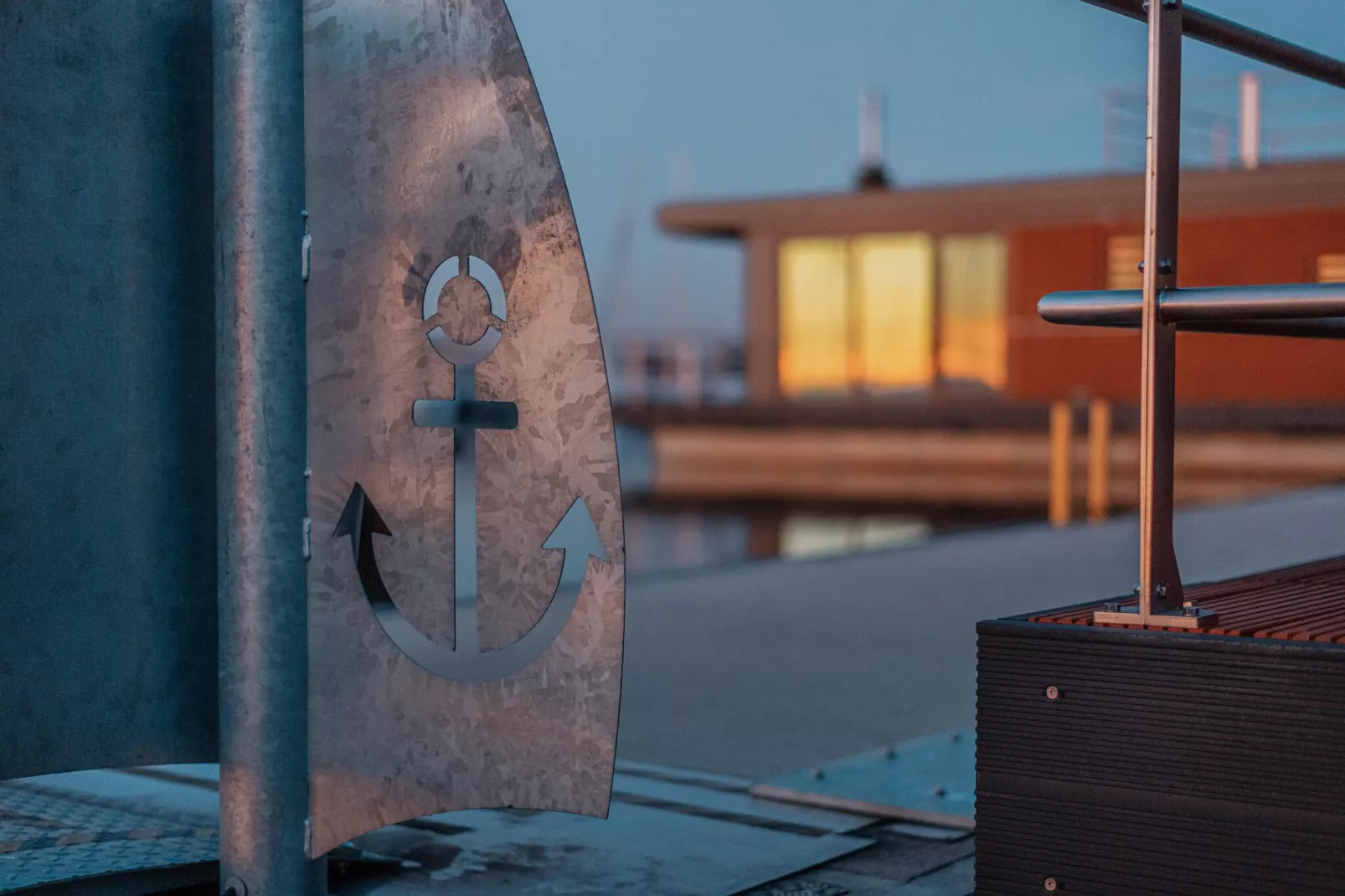 Hausboot am Bärwalder See-Sfeer