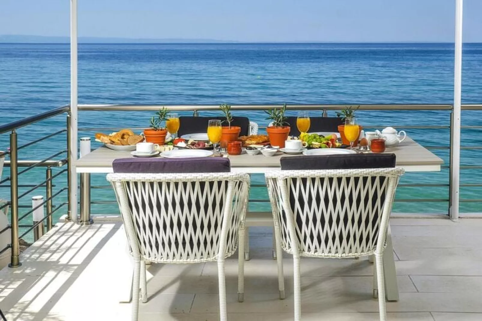 Holiday residence Acrotel Athena Villas, Elia Beach-Maisonette-Waterzicht