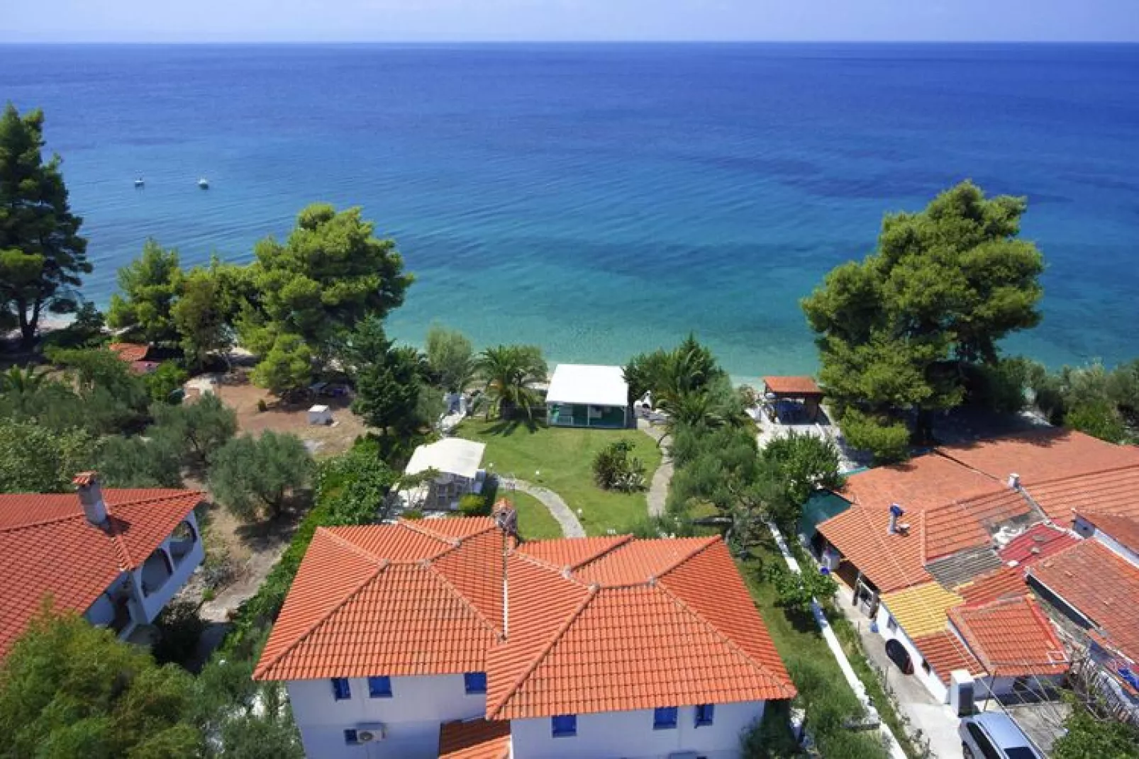 Holiday residence Acrotel Athena Villas, Elia Beach-Maisonette-Waterzicht