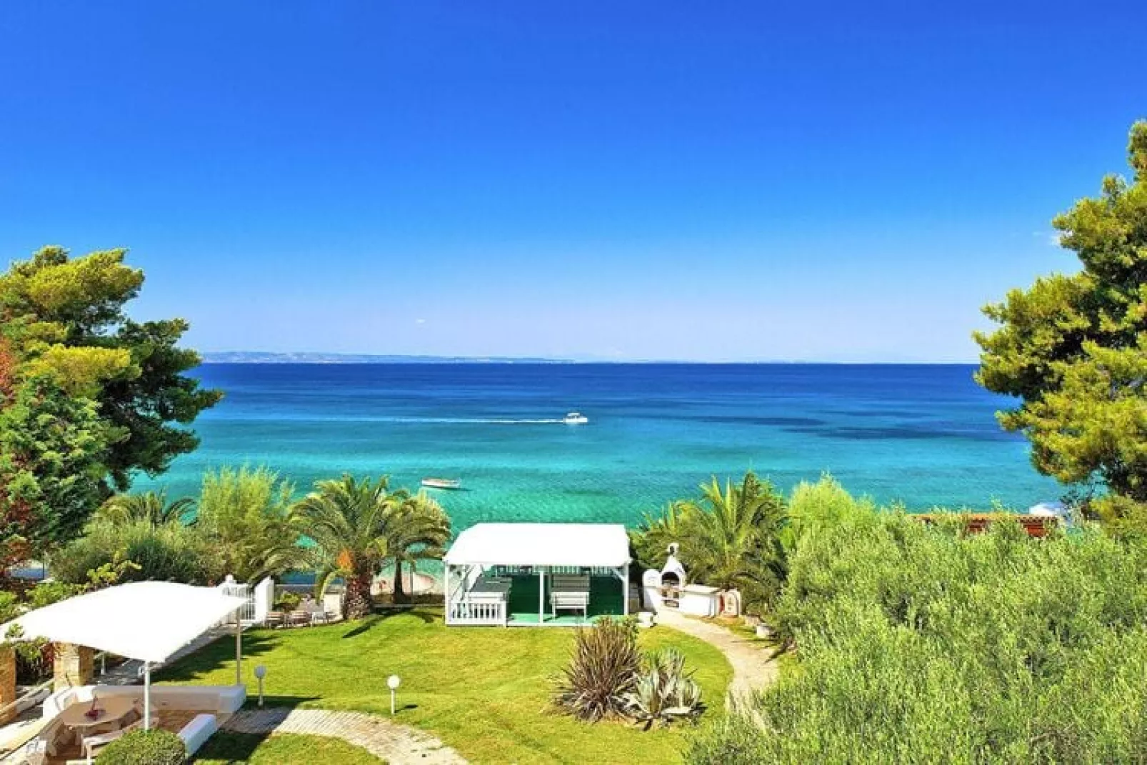 Holiday residence Acrotel Athena Villas, Elia Beach-Maisonette-Waterzicht