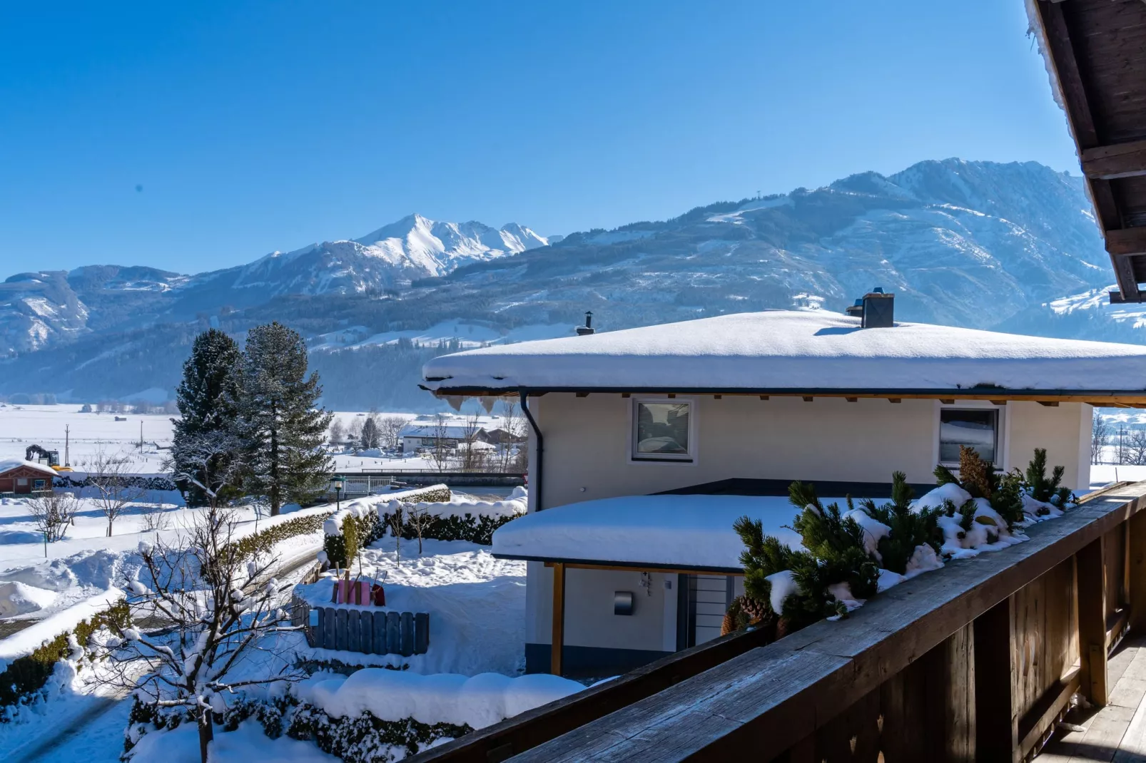 Boutique Apartment Tauernblick-Uitzicht winter