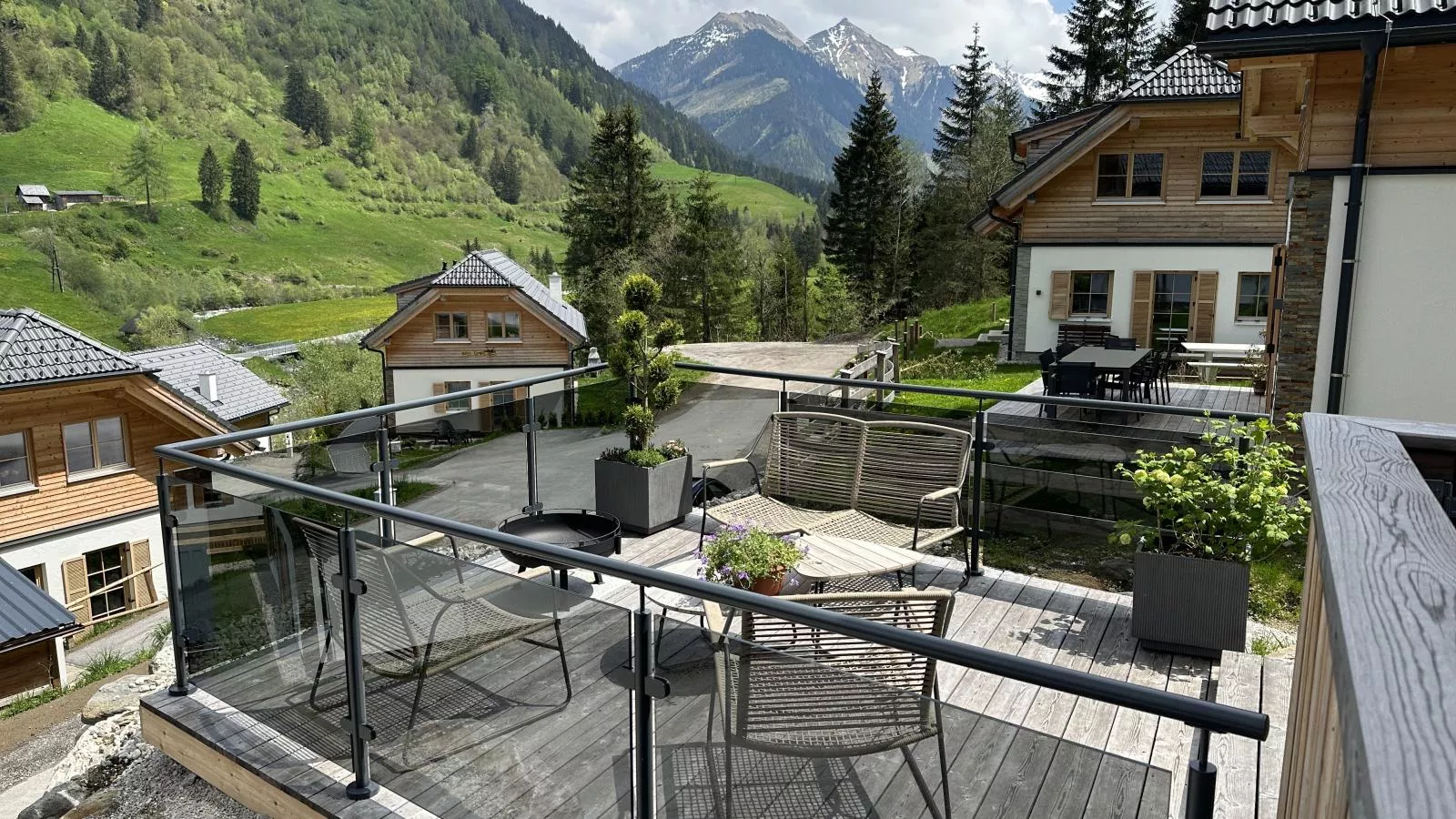 Chalet Hirschblick-Terrasbalkon