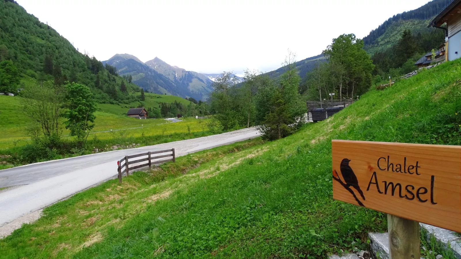 Chalet Amsel-Uitzicht zomer