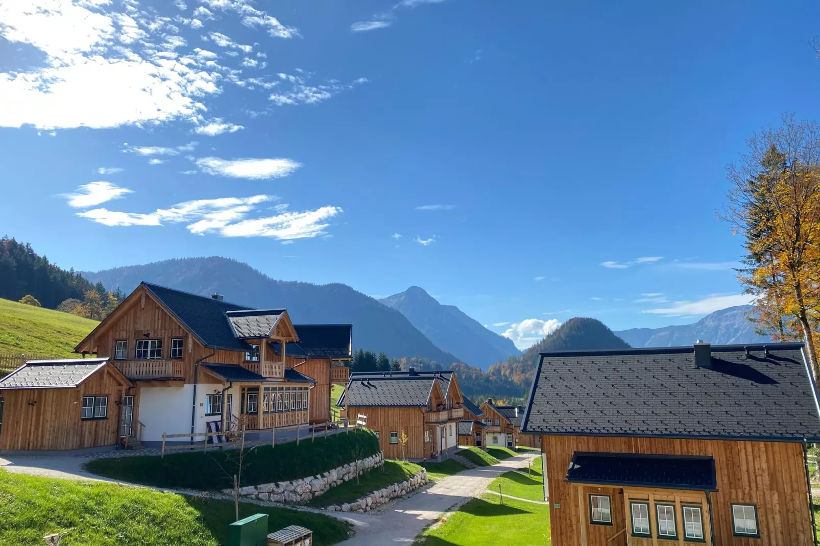 Ferienhaus Toplitzsee-Buitenkant zomer