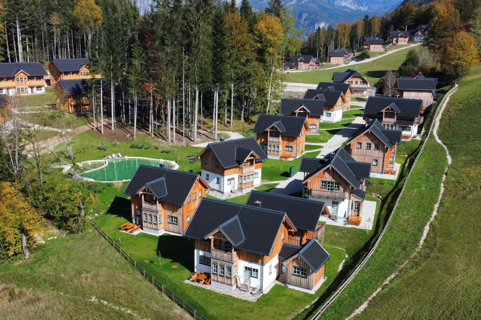 Ferienhaus Toplitzsee-Buitenkant zomer