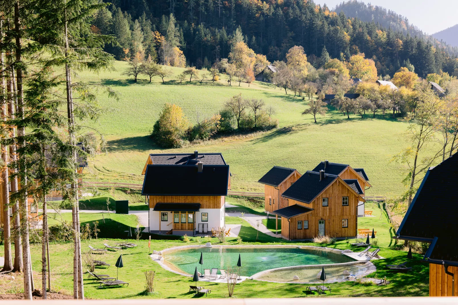 Ferienhaus Toplitzsee-Buitenkant zomer