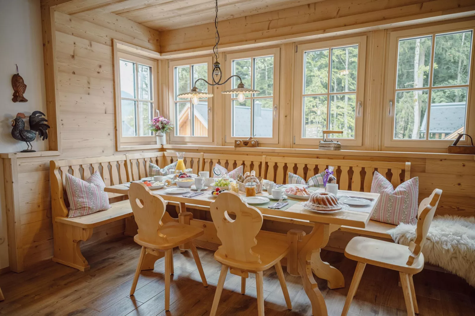 Ferienhaus Salzkammergut Plus 6 Personen-Eetkamer