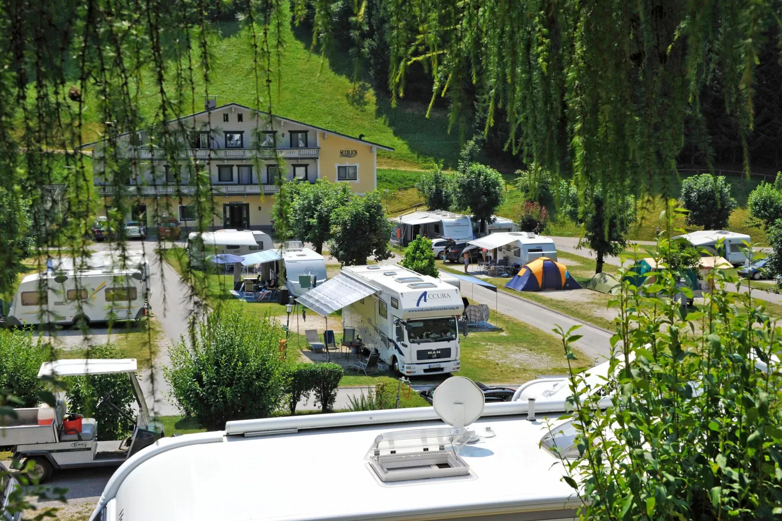 Camping Seeblick Toni - 2 Personen-Gebieden zomer 1km