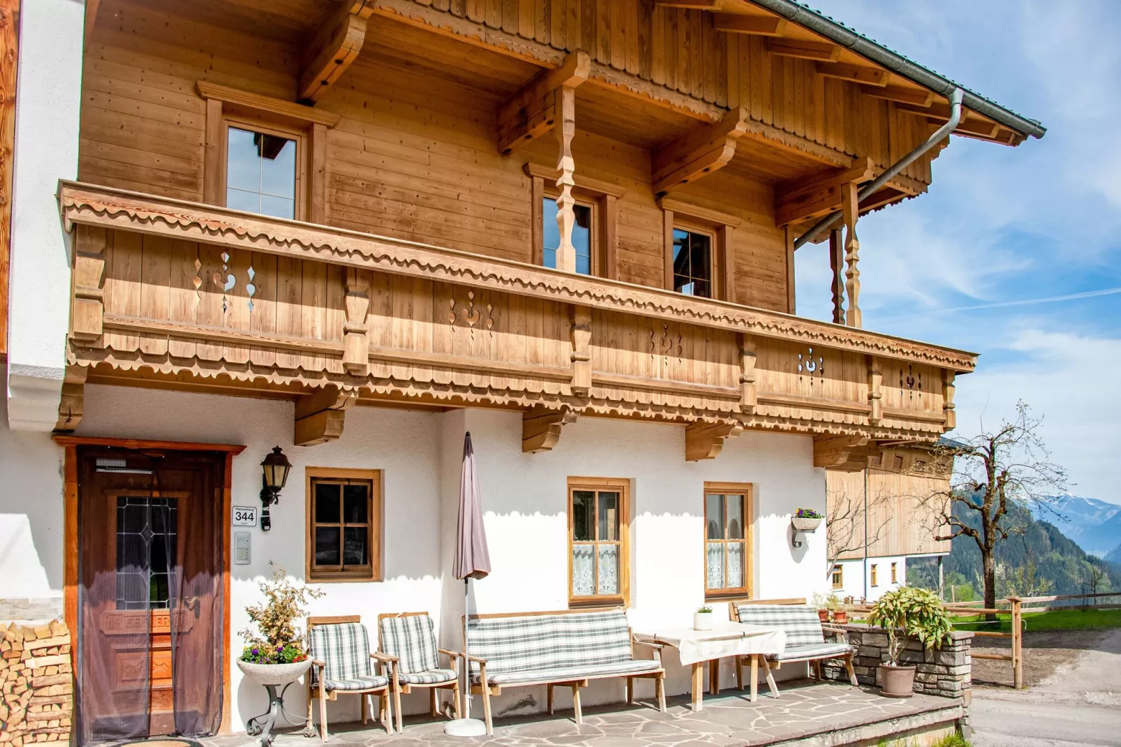 Klammerhof - Zillertalblick klein-Buitenkant zomer