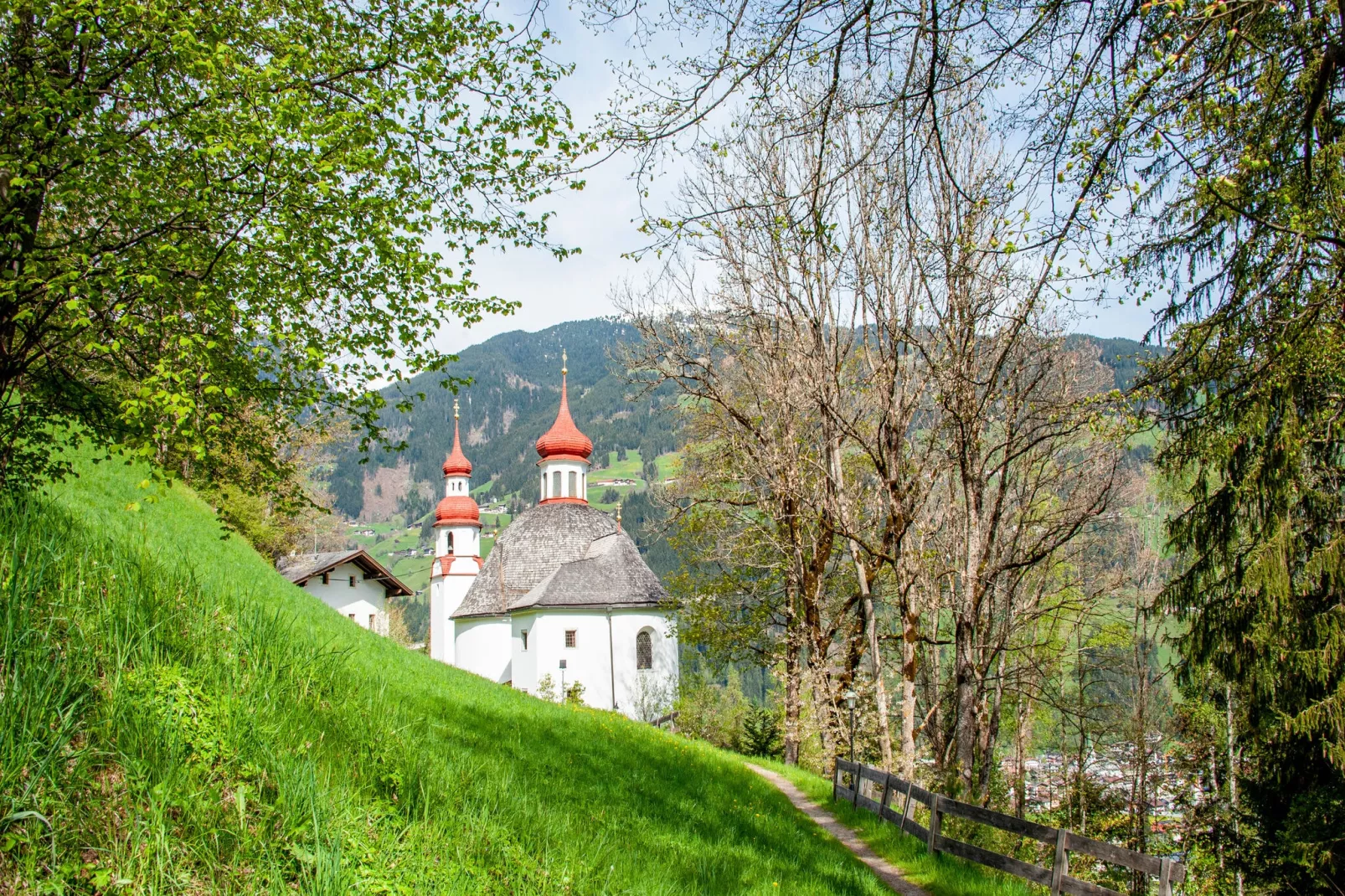 Klammerhof - Zillertalblick klein-Gebieden zomer 1km