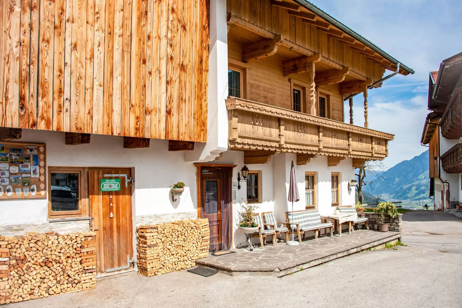 Klammerhof - Zillertalblick klein-Buitenkant zomer