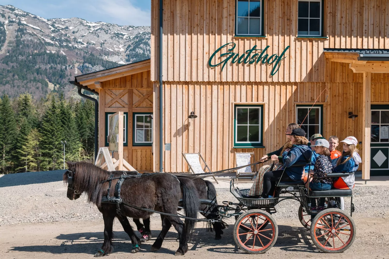 Ferienhaus Toplitzsee-Parkfaciliteiten