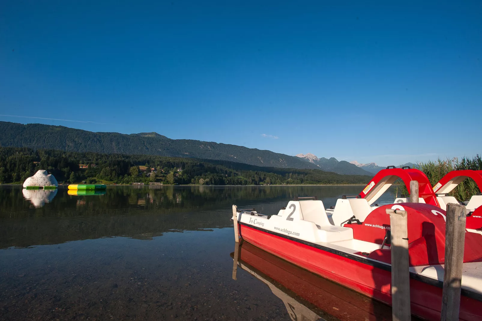 Resort Hermagor-Nassfeld 2-Gebieden zomer 5km