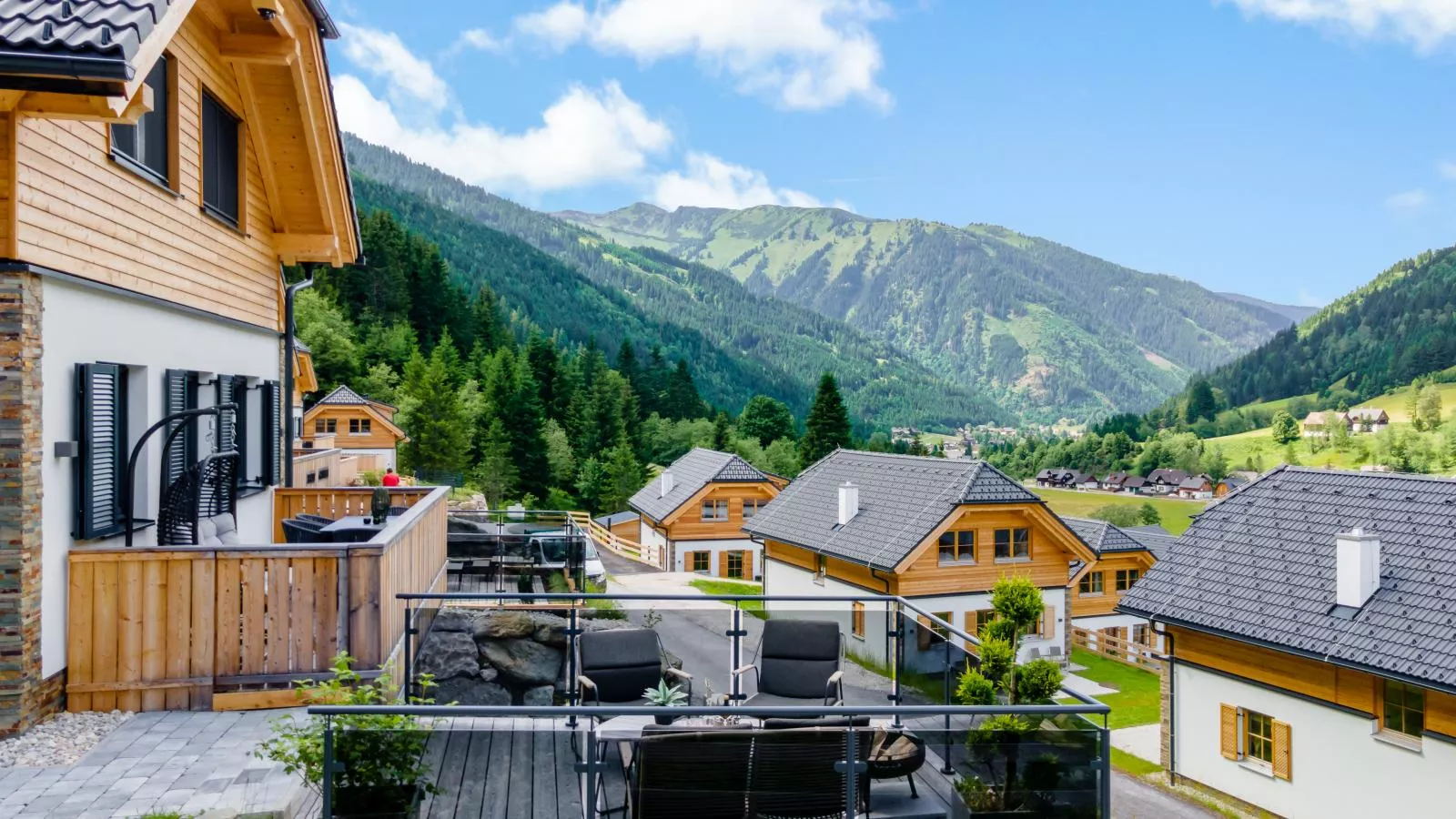 Chalet Hirschblick-Terrasbalkon