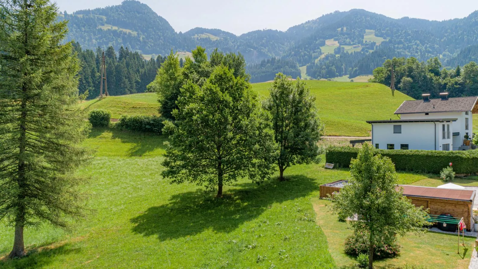 Klein Hintermühltalhof-Uitzicht zomer