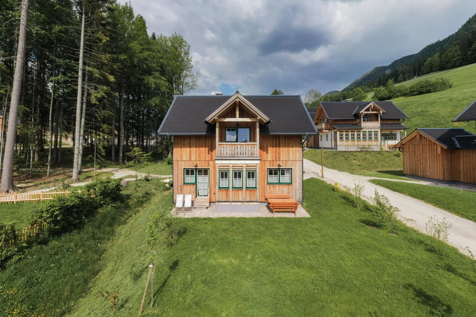 Ferienhaus Salzkammergut Plus 6 Personen-Parkfaciliteiten