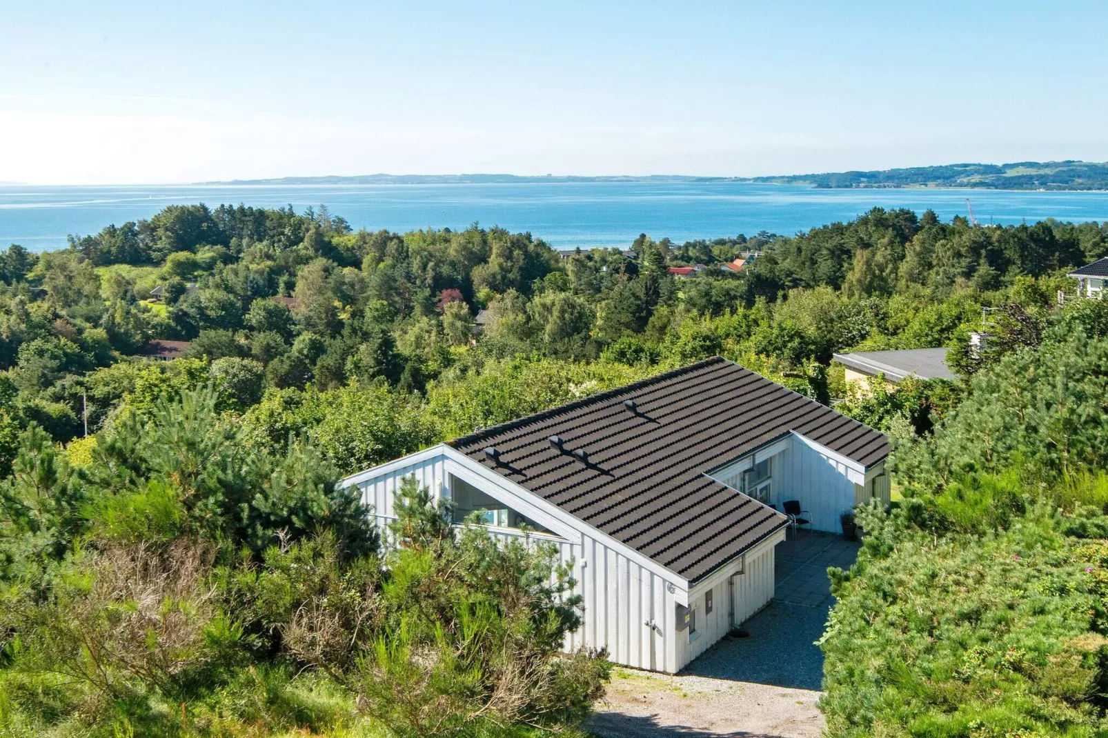 8 persoons vakantie huis in Ebeltoft-Buitenlucht