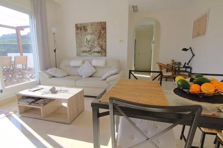 Antes Penthouse Mijas Costa - CT 100-Woonkamer