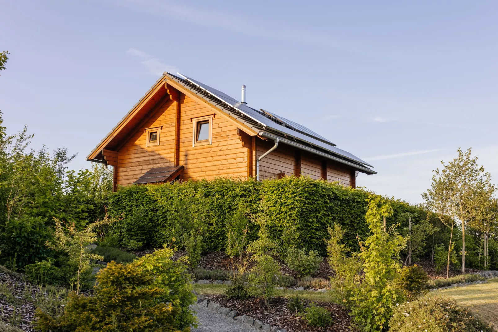 EcoLodge Sauerland 2-Buitenkant zomer