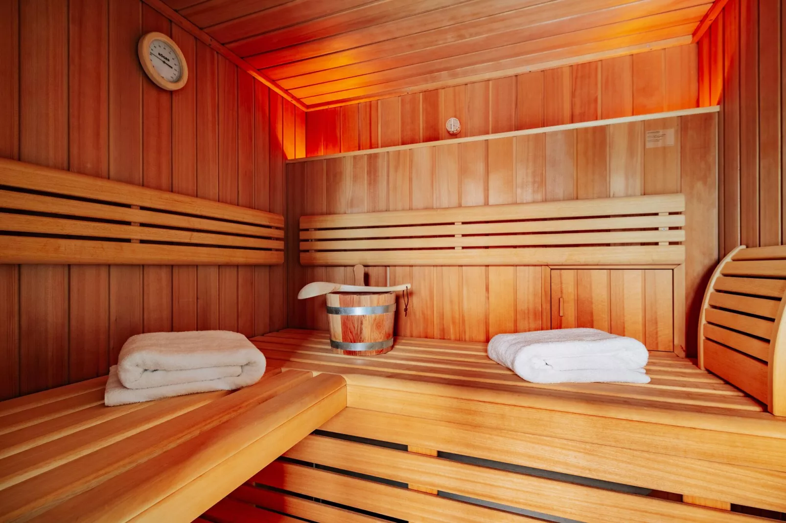 Ferienhaus Typ Premium Lodge 6 Personen-Sauna