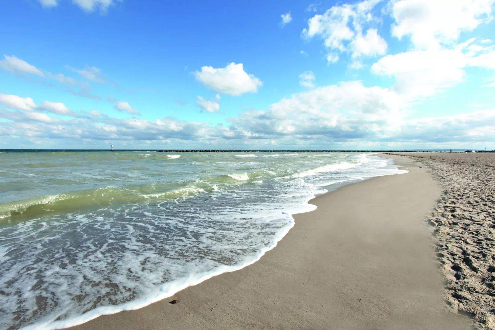 Ostseeresort Dampland-Reihenhaus Normalpreis-Gebieden zomer 1km