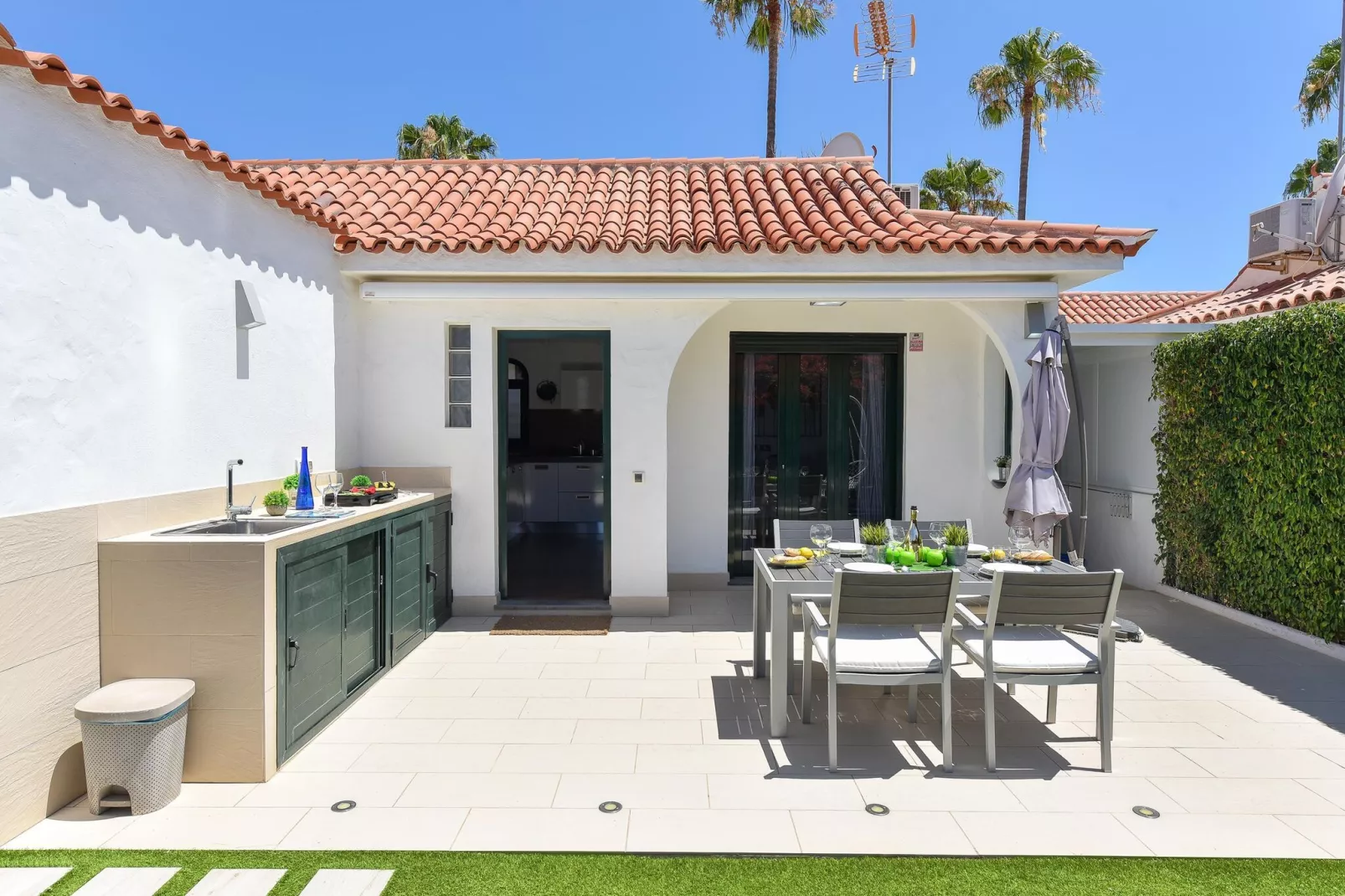 Bungalow DS50 Maspalomas - 2 Pax-Buitenkant zomer