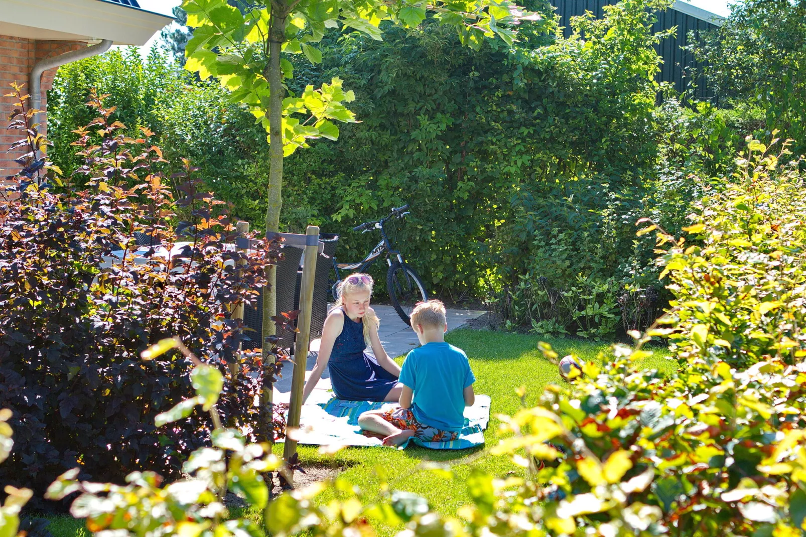 Vakantiepark Duinrust 1-Tuinen zomer