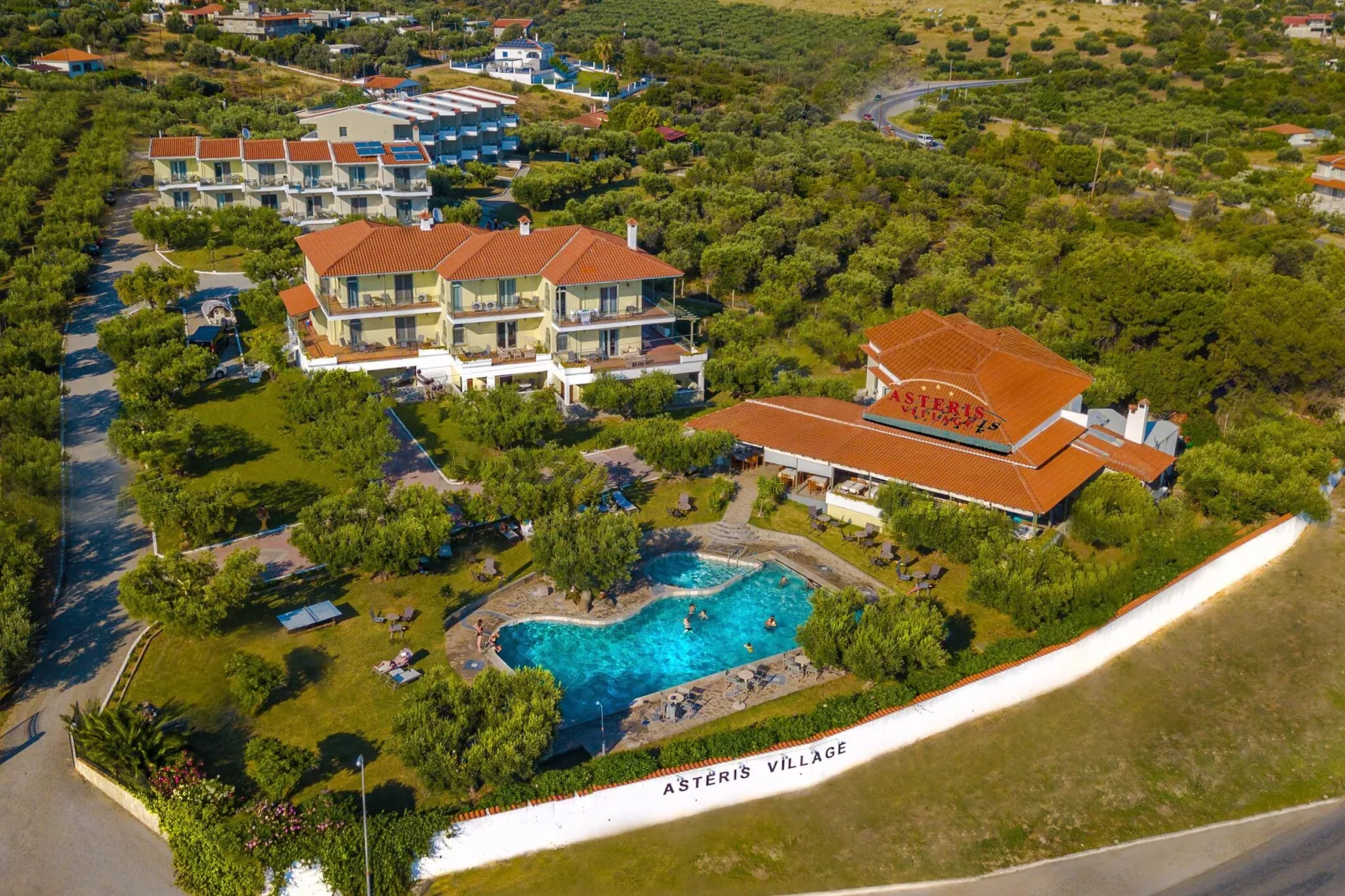 Holiday resort Asteris Village Gerakini-Studio-Buitenlucht