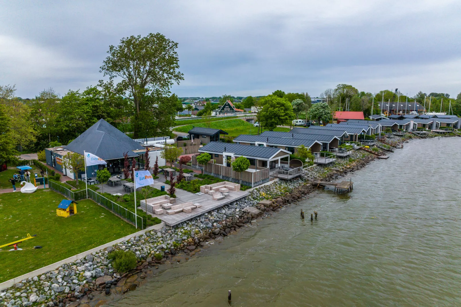 Resort Markermeer 4-Gebieden zomer 1km