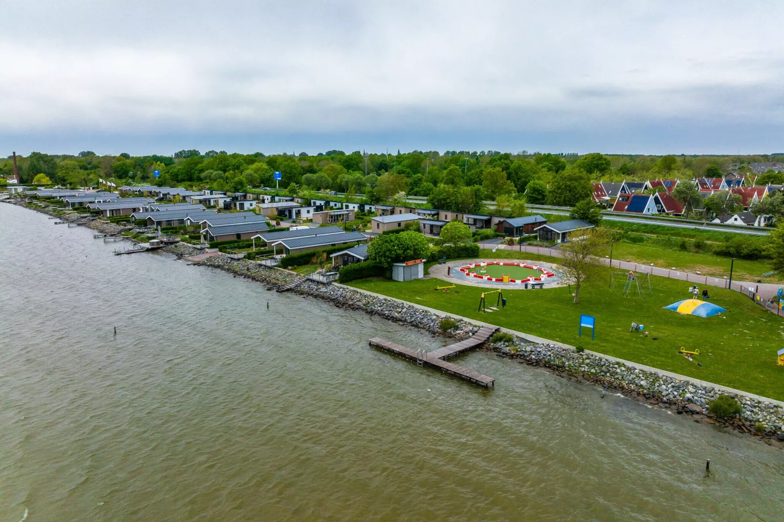 Resort Markermeer 4-Gebieden zomer 1km