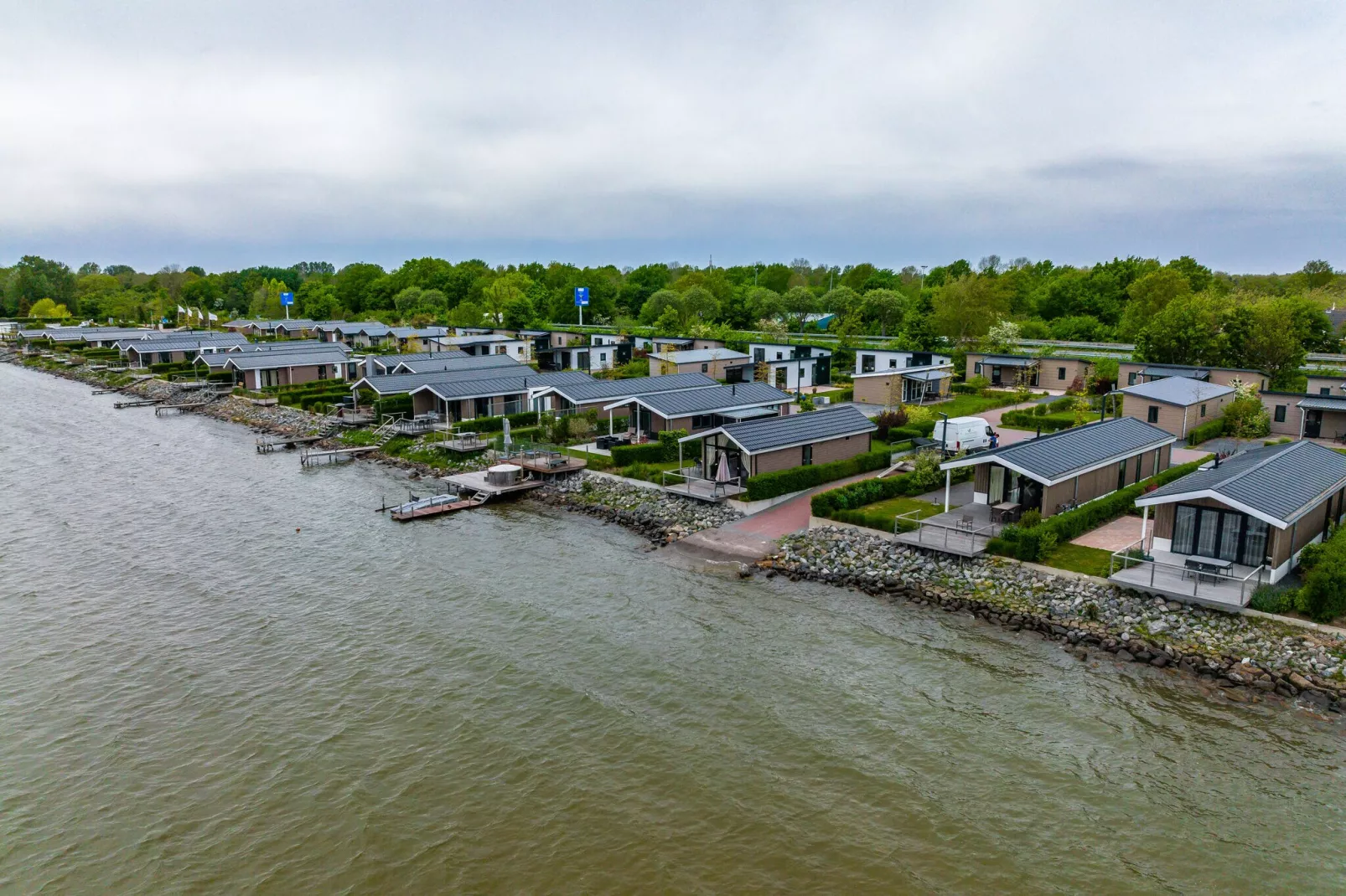 Resort Markermeer 4-Gebieden zomer 1km