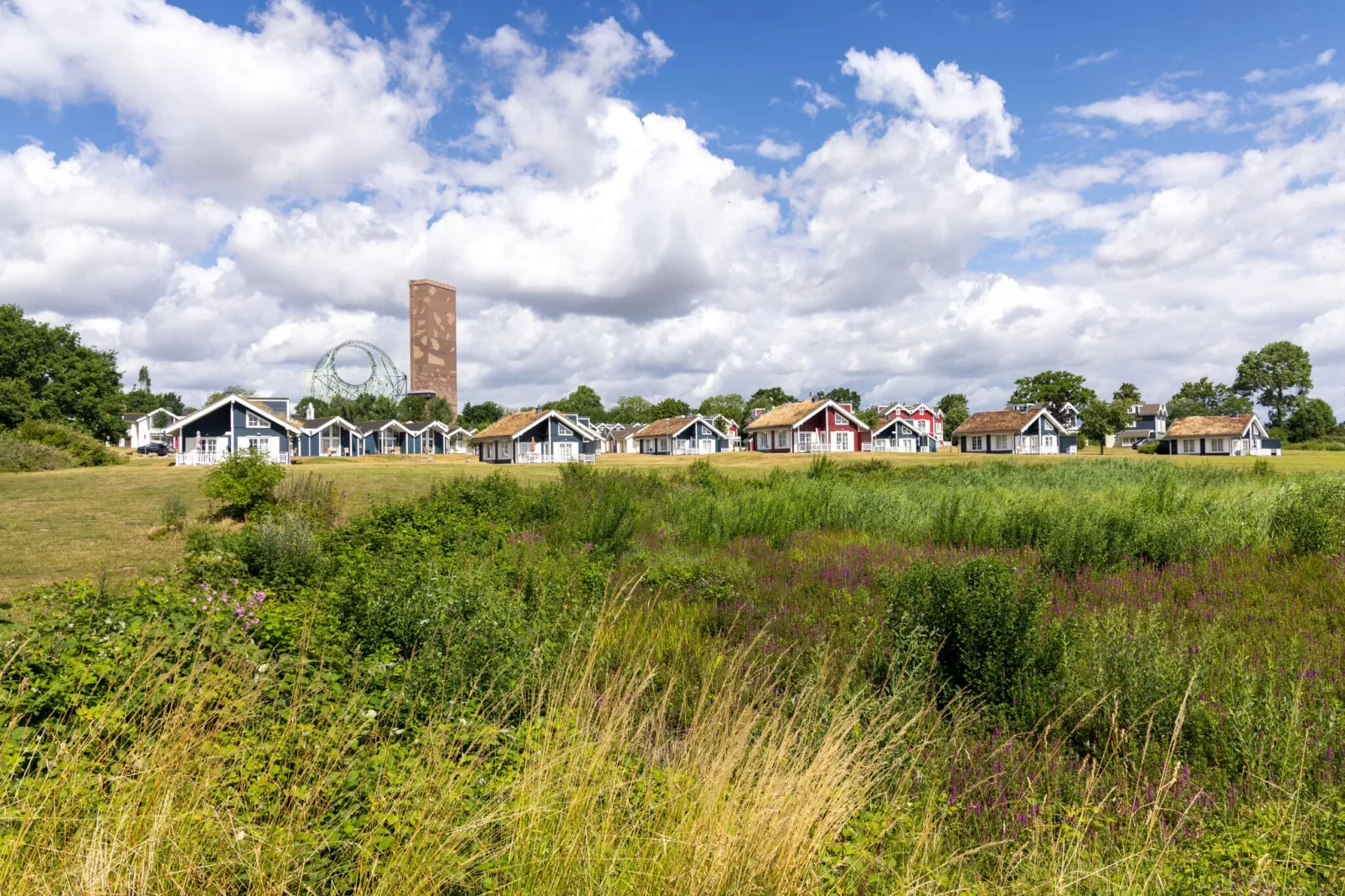 Hansapark Resort am Meer 4-Gebieden zomer 1km