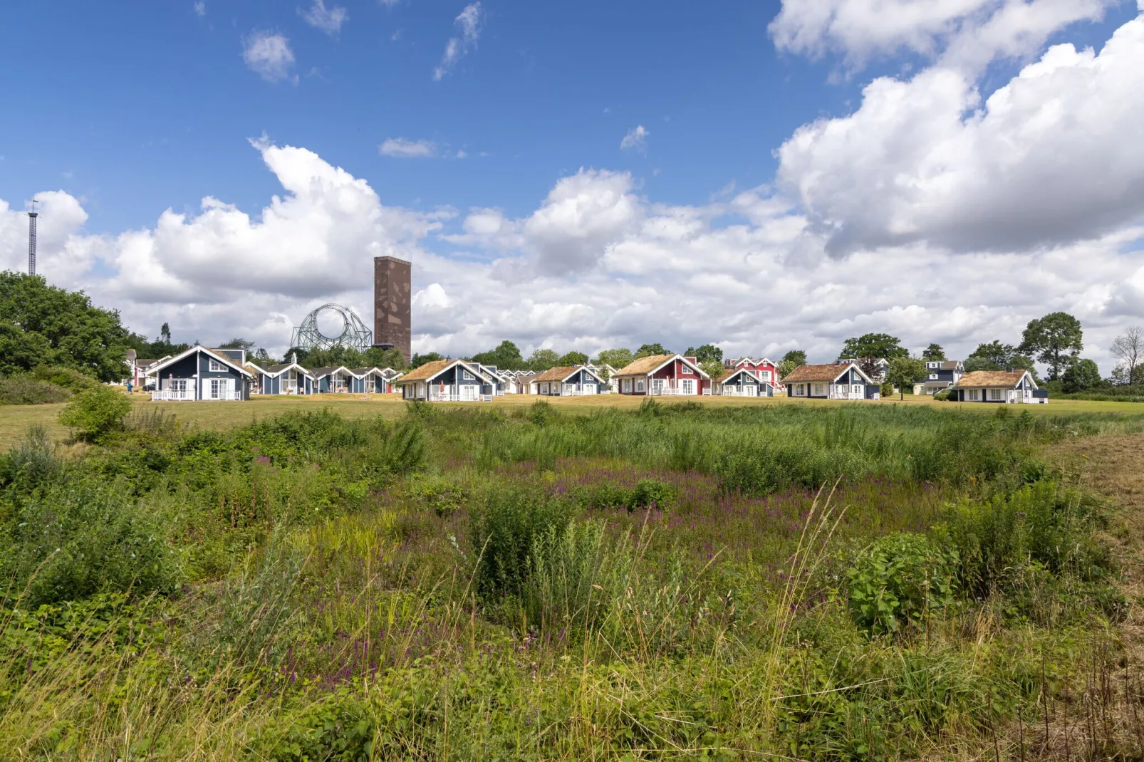 Hansapark Resort am Meer 6-Gebieden zomer 1km