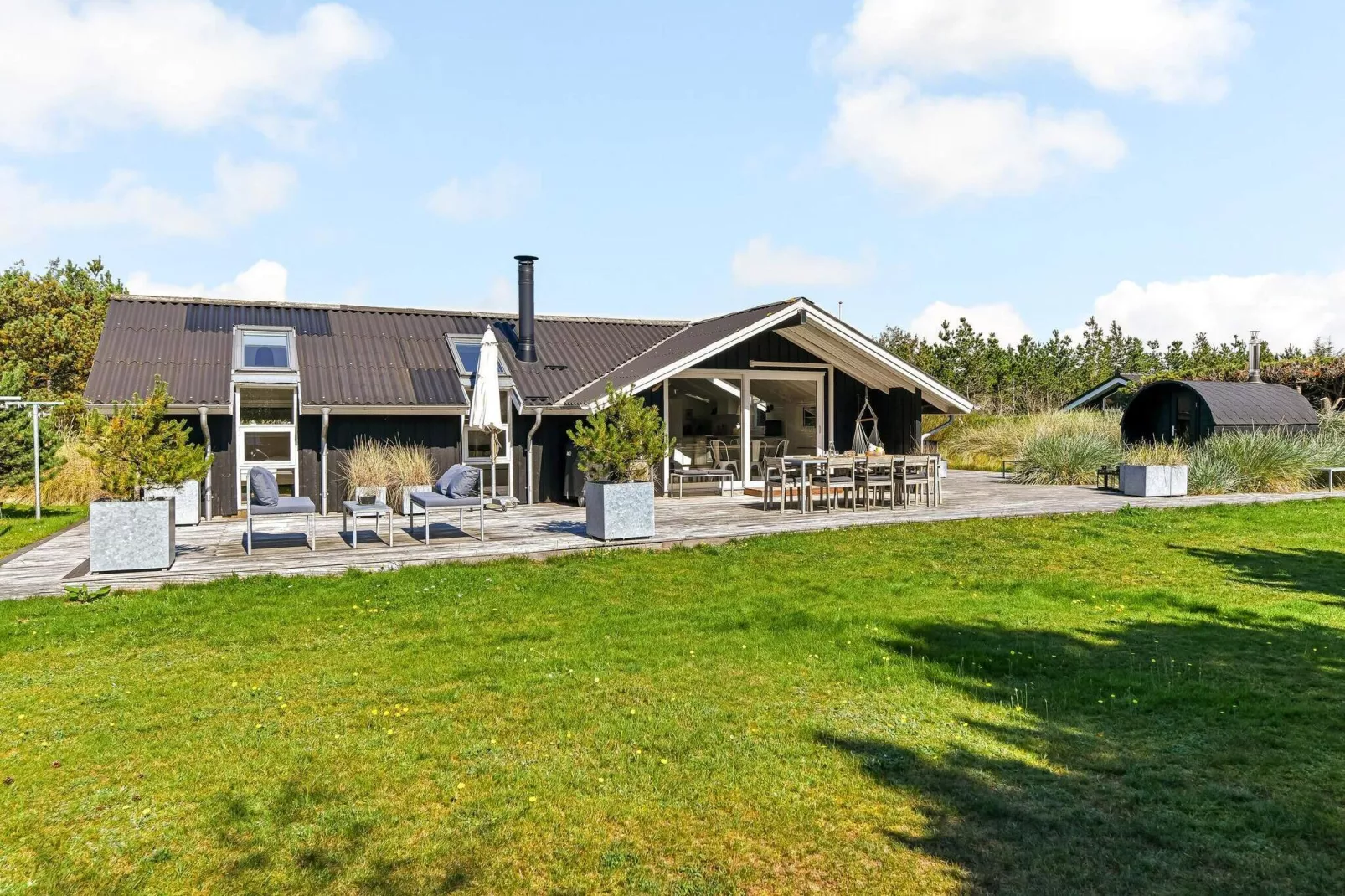 5 sterren vakantie huis in Blåvand-Buitenlucht