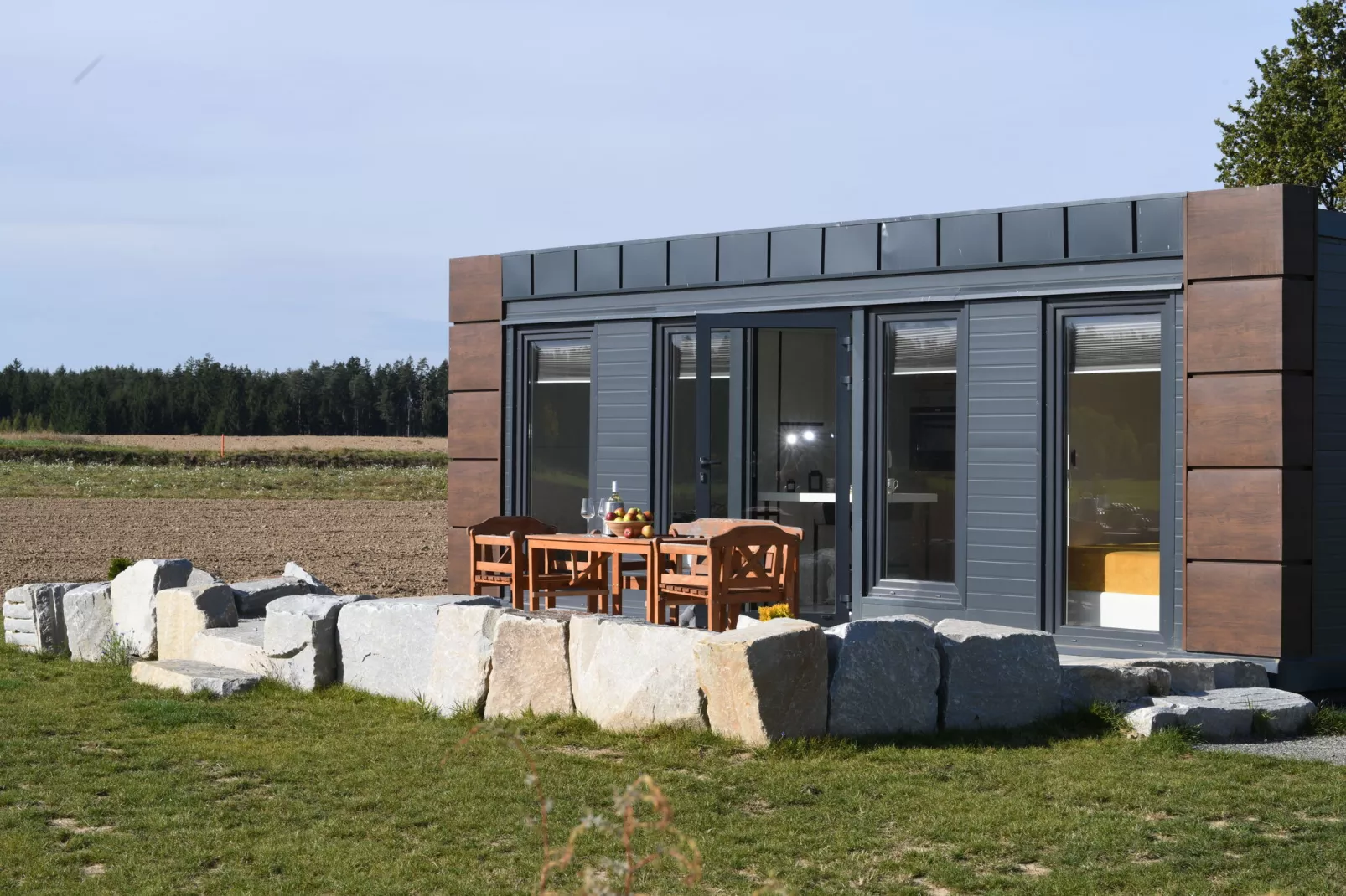 Tiny House Waldviertel-Buitenkant zomer