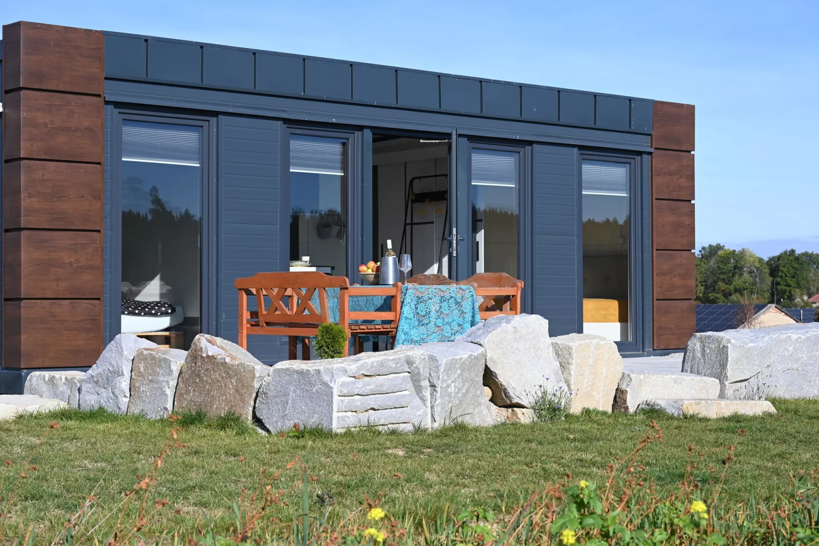 Tiny House Waldviertel-Buitenkant zomer