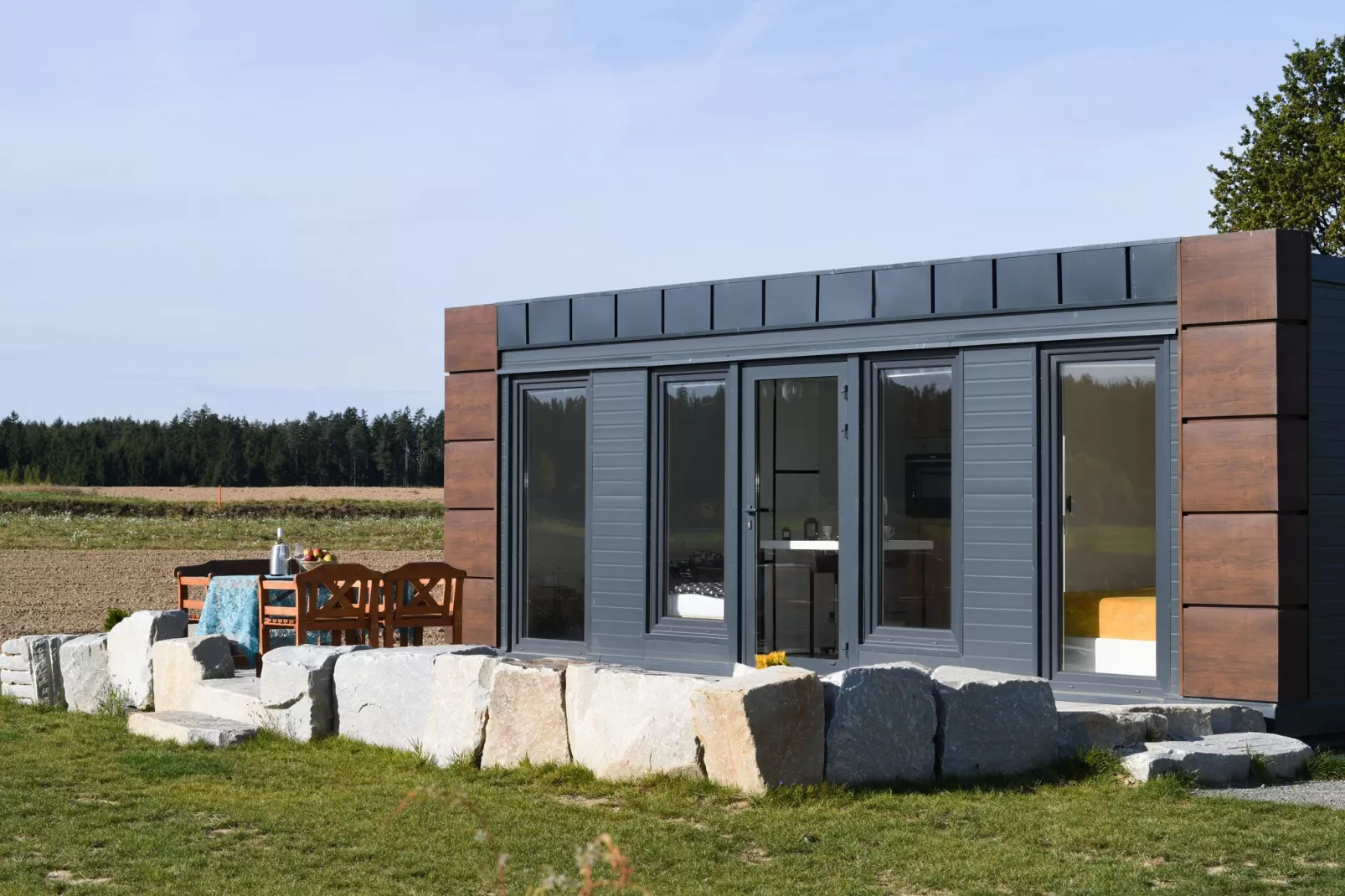 Tiny House Waldviertel-Buitenkant zomer