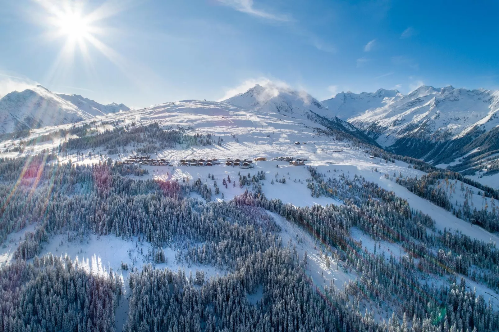 Doppelhaus Hochkrimml 182A-Gebied winter 5km