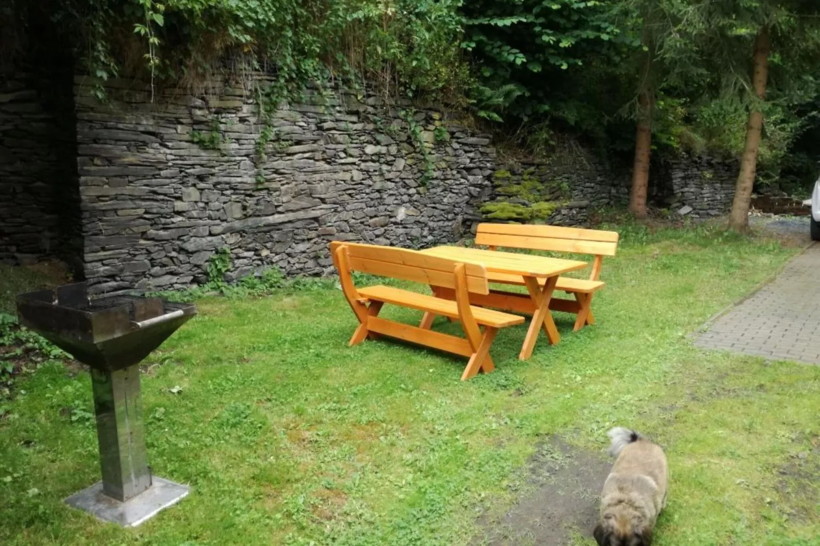 Ferienwohnung an der Burgkhammer Talsperre-Terrasbalkon