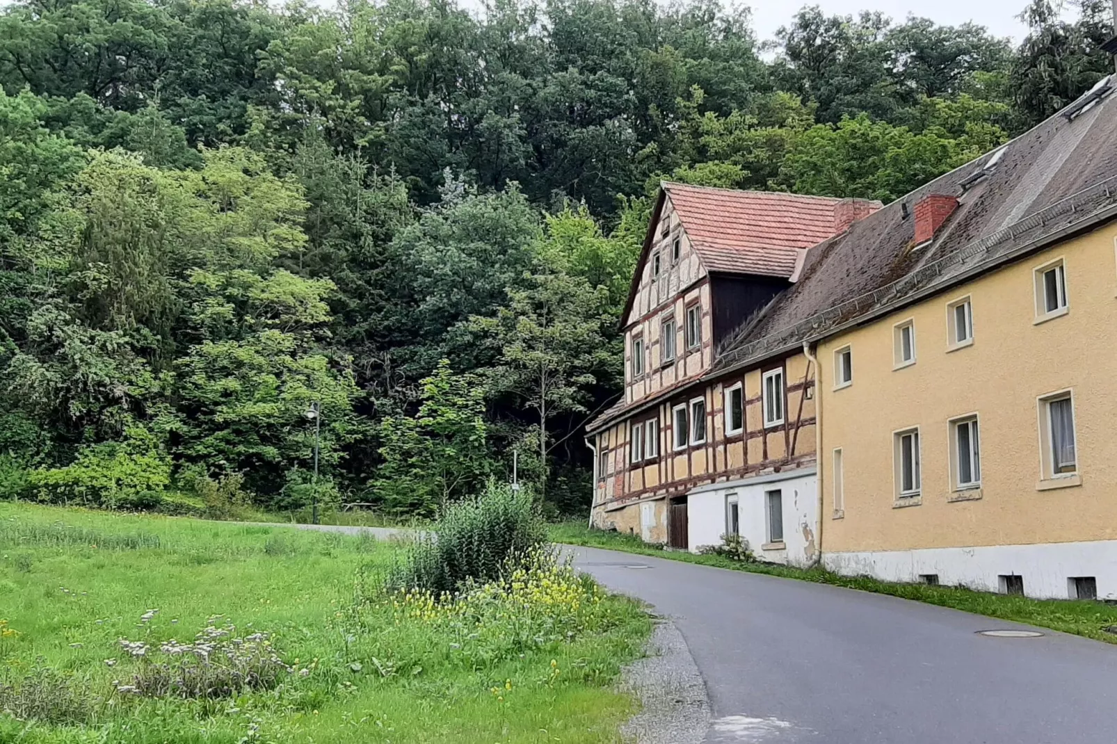 Ferienwohnung an der Burgkhammer Talsperre-Buitenkant zomer