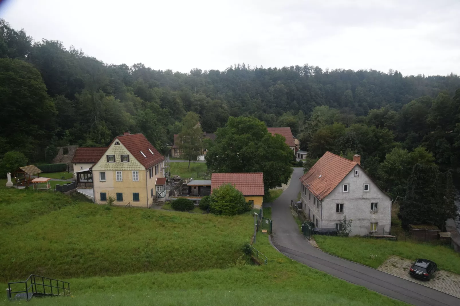 Ferienwohnung an der Burgkhammer Talsperre-Gebieden zomer 1km